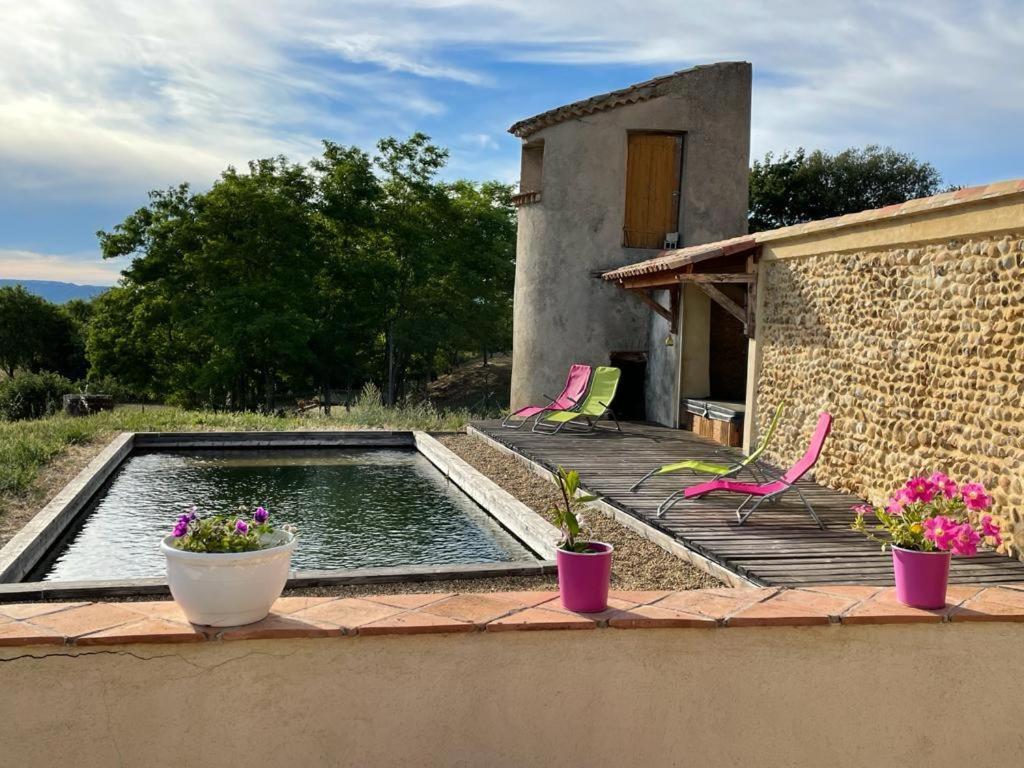 Chambre A La Ferme Au Milieu Des Lavandes Valensole Exterior foto